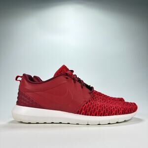 Nike Roshe NM Flyknit PRM Red Running Shoes Sneakers 746825-600 Men's Size 11